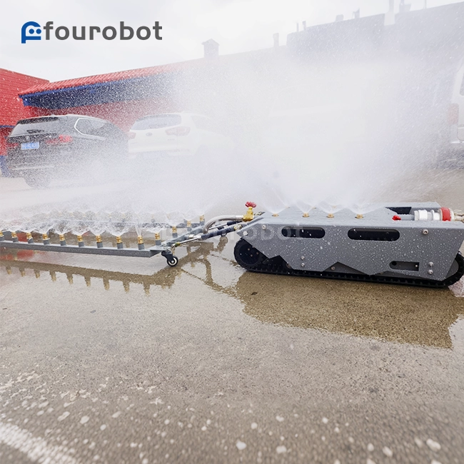 Crawler EV Fire Robot